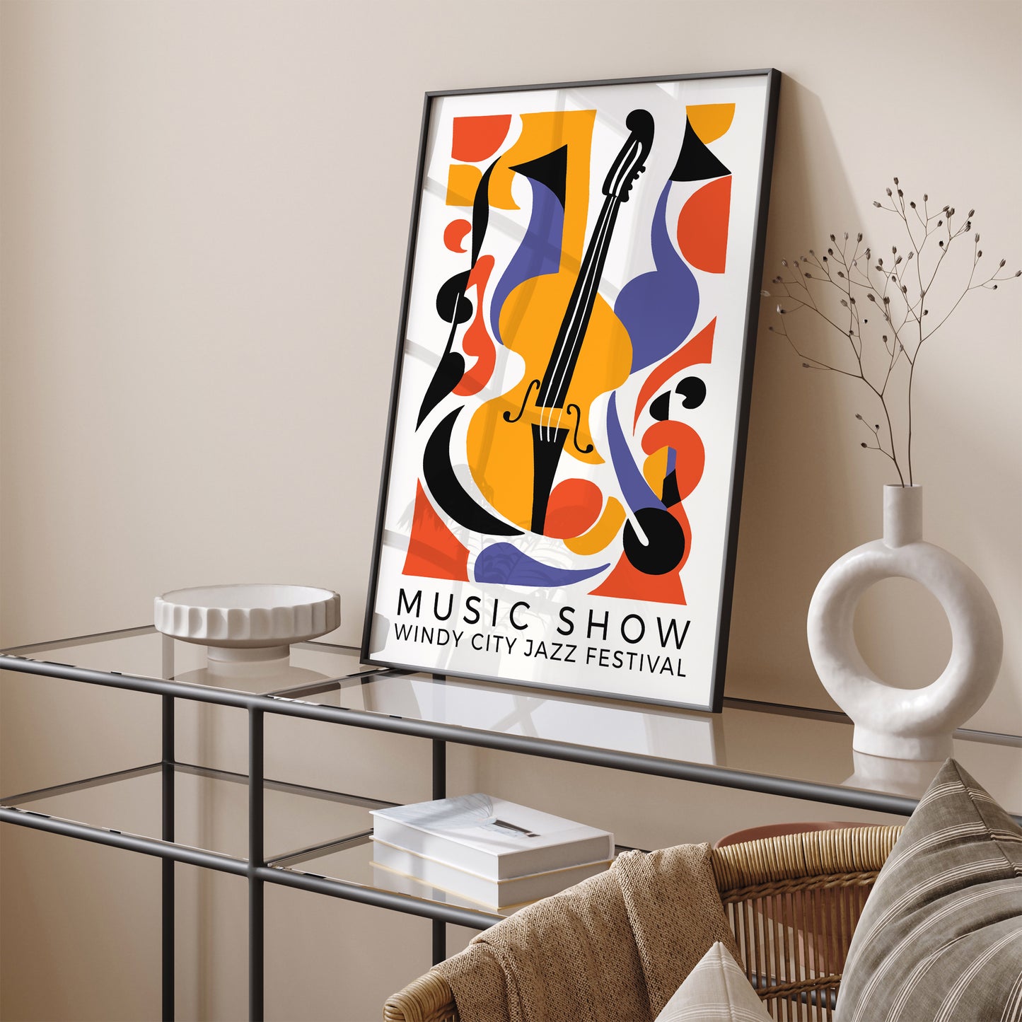 Windy City Jazz Festival Music Poster