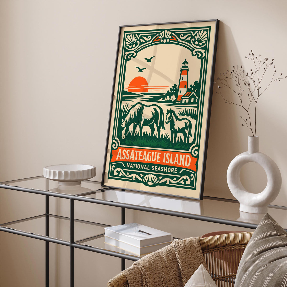 Assateague Island National Seashore Poster