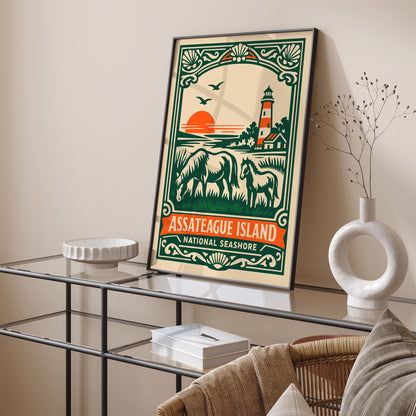 Assateague Island National Seashore Poster