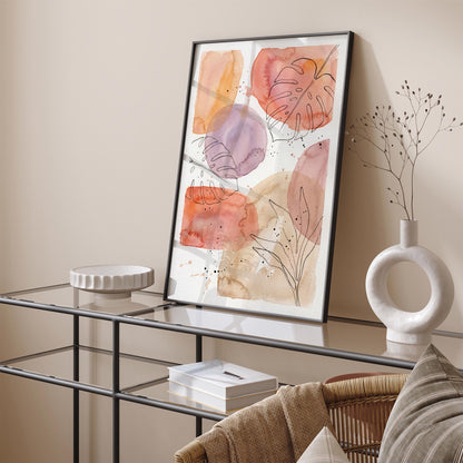 Tropical Watercolor Print