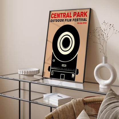 Central Park Outdoor Film Festival Poster