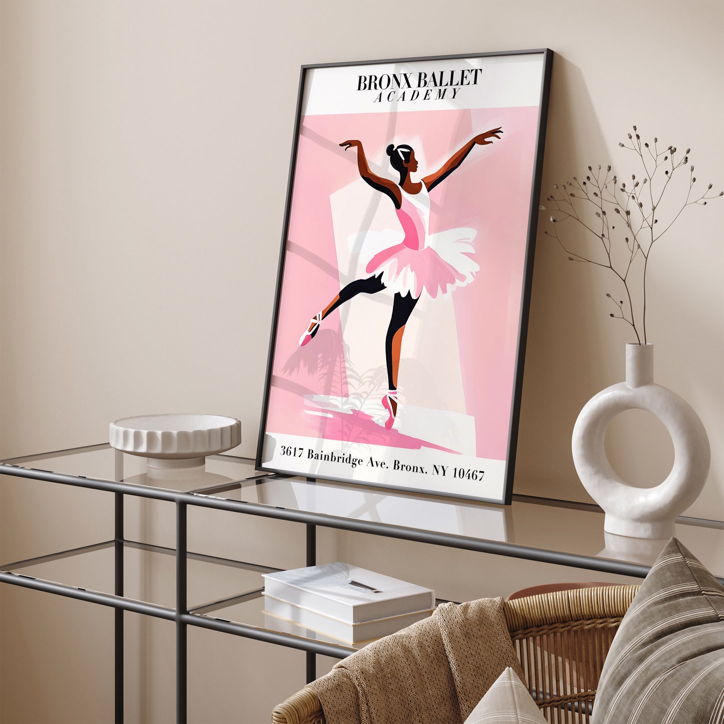 Bronx Ballet Academy Ballerina Poster