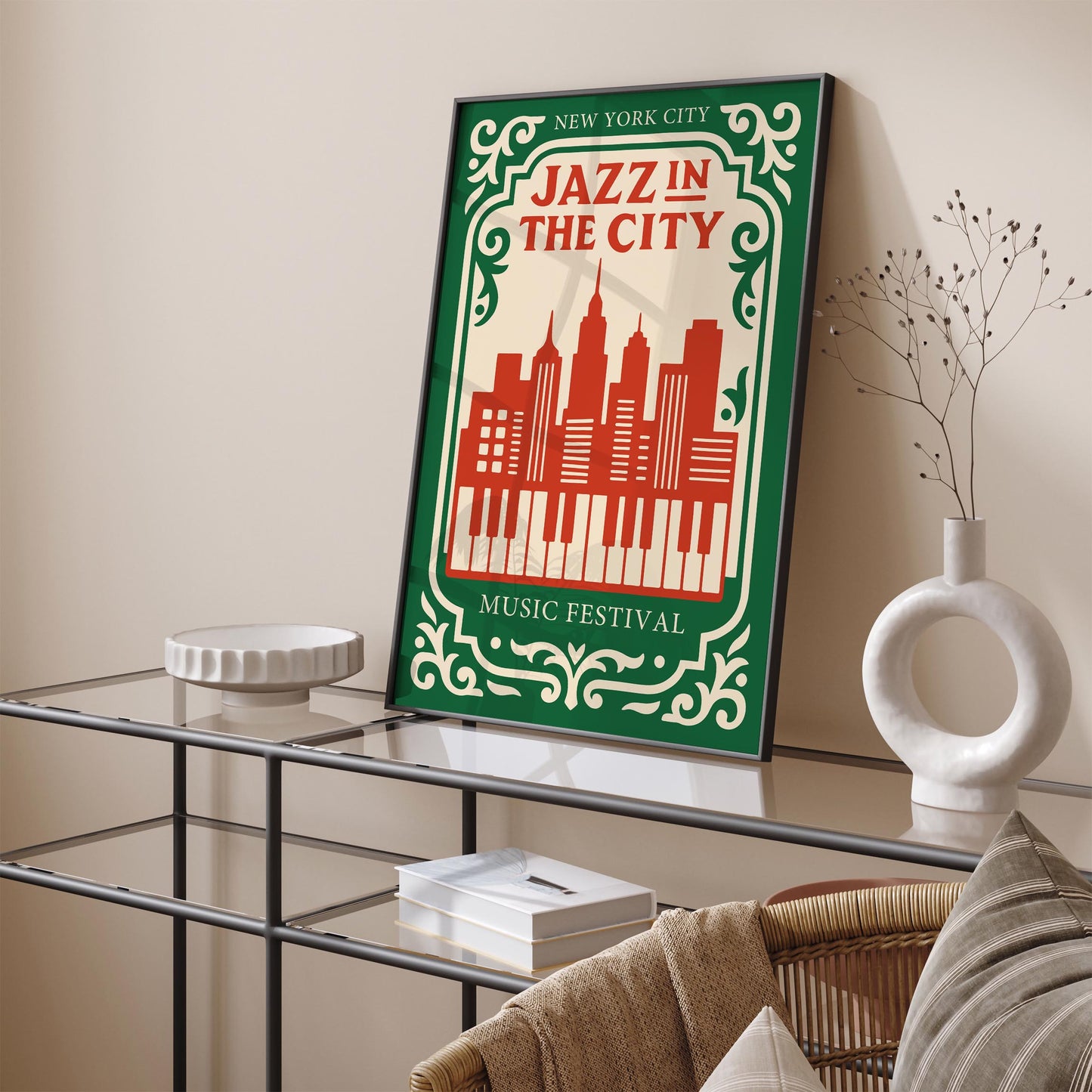 NYC Jazz Music Festival Poster