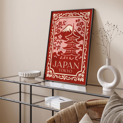 Japan Tokyo Travel Print