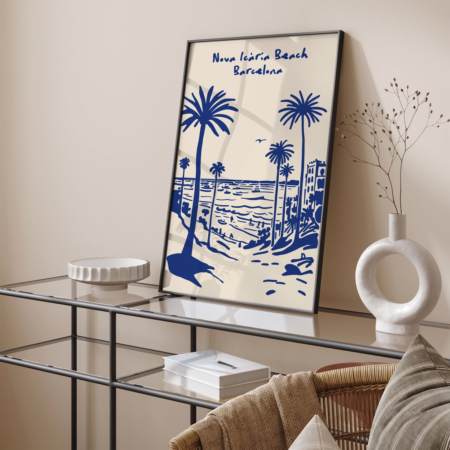 Nova Icaria Beach Barcelona Poster