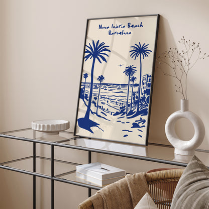 Nova Icaria Beach Barcelona Poster