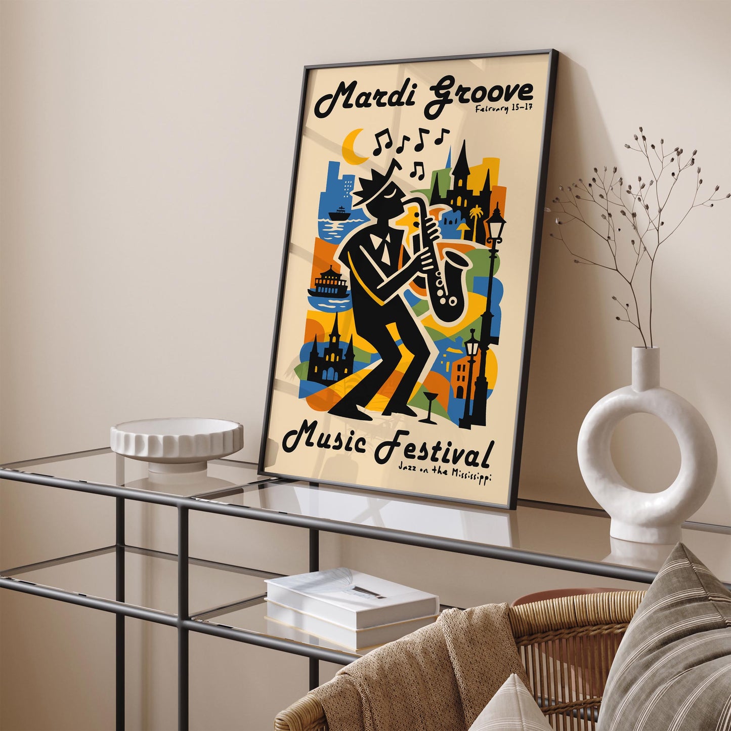 Mardi Groove New Orleans Music Festival Poster