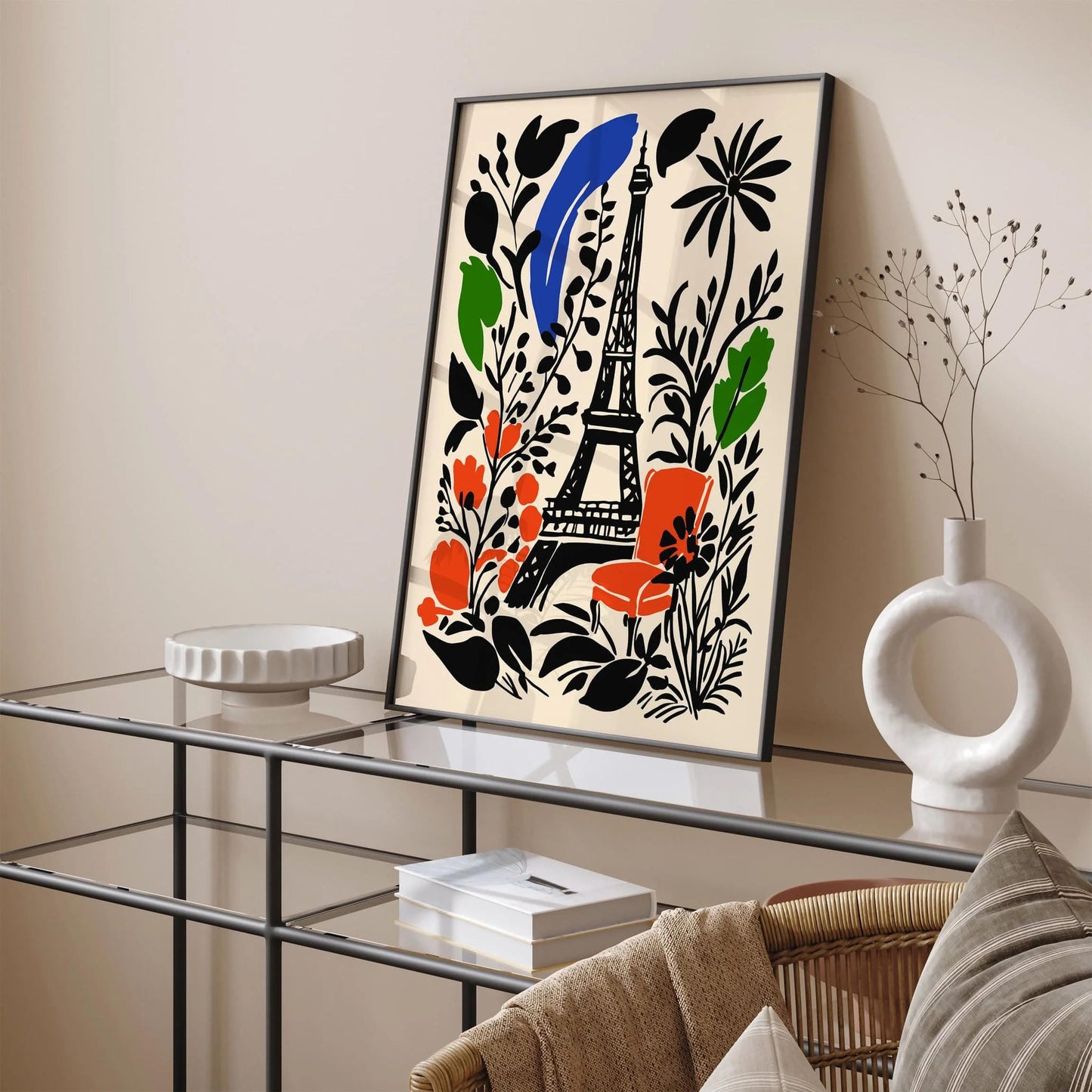 Paris France Exhibition Poster