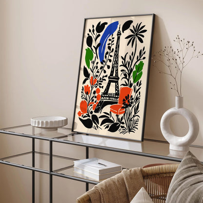 Paris France Exhibition Poster