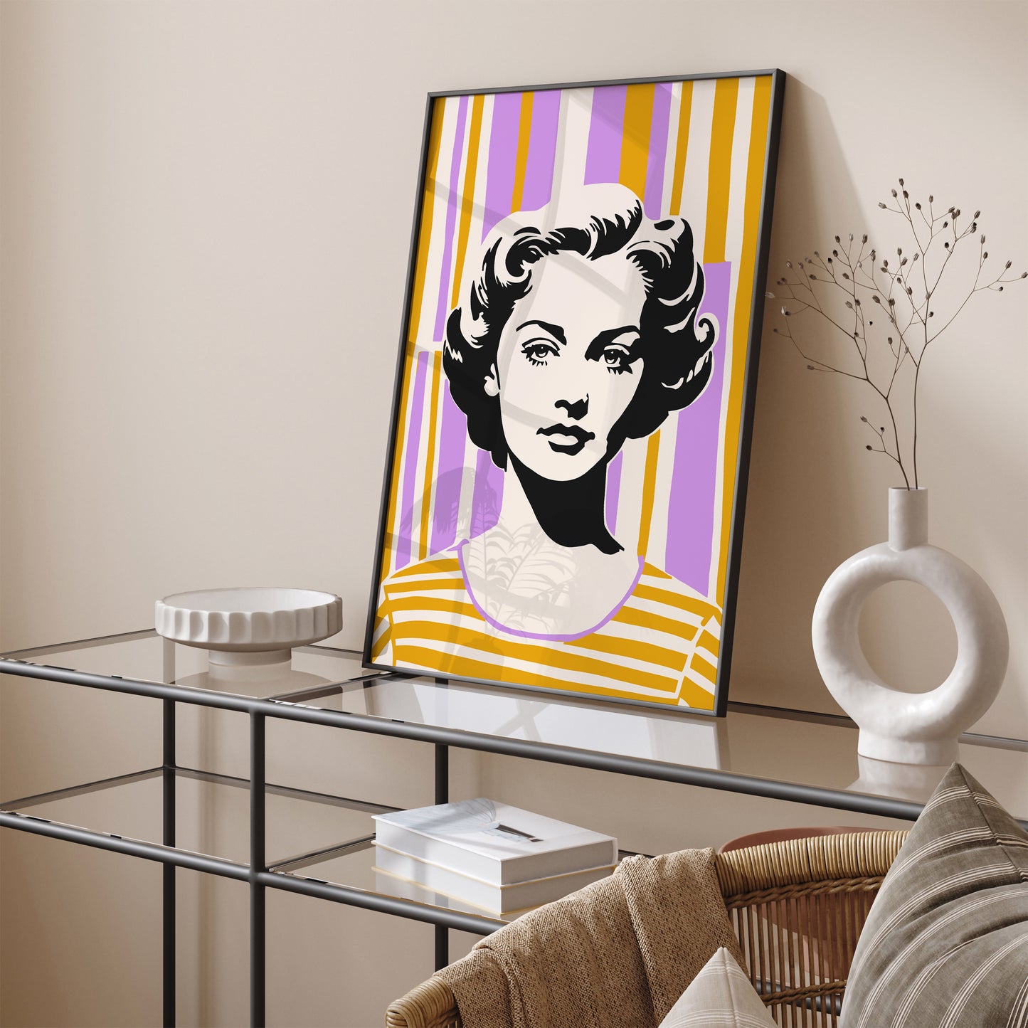 Portrait of a Woman Wall Art 1970