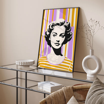 Portrait of a Woman Wall Art 1970