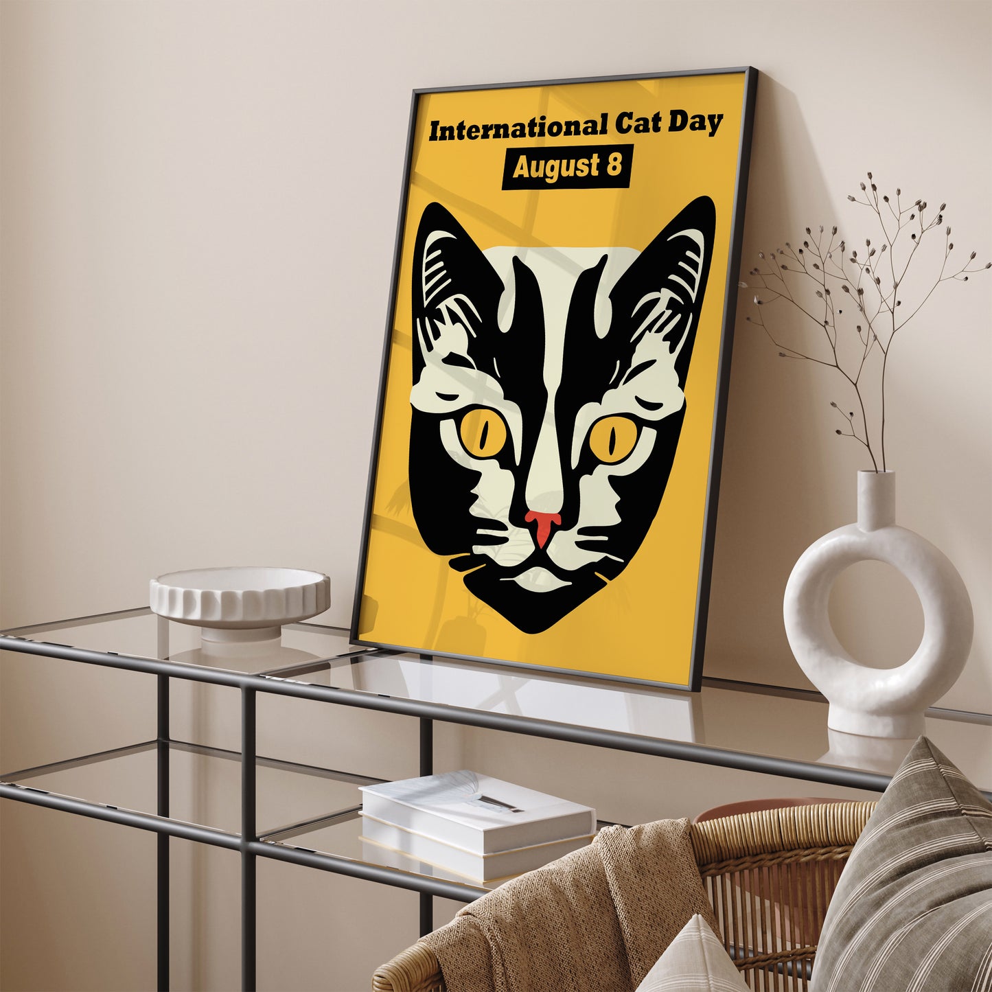 Cat Day Poster - August 8