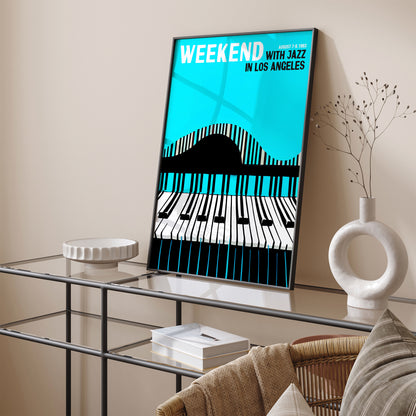 Weekend With Jazz in Los Angeles Poster