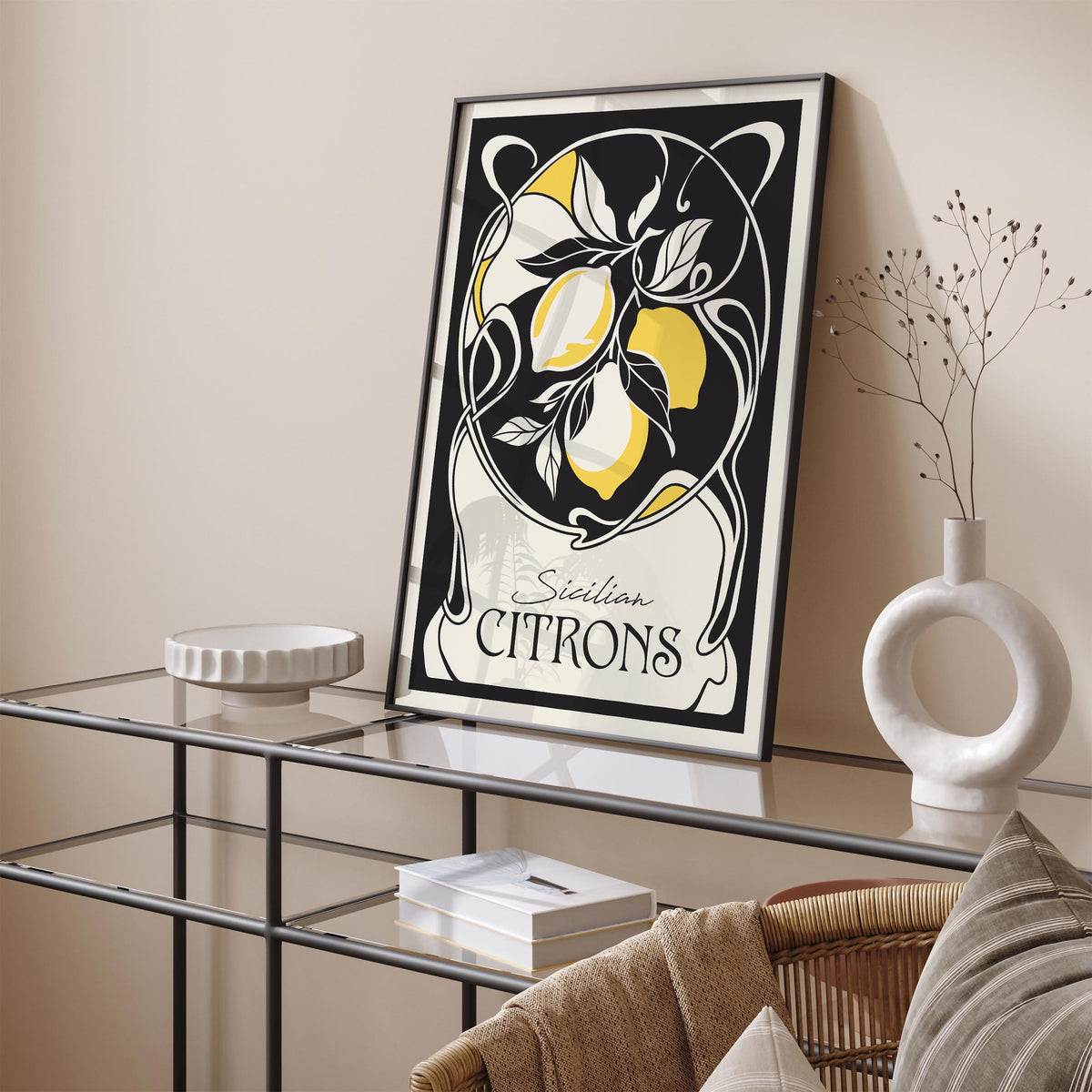 Sicilian Lemon Poster