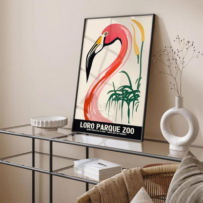 Loro Parque Zoo - Flamingo Wall Art
