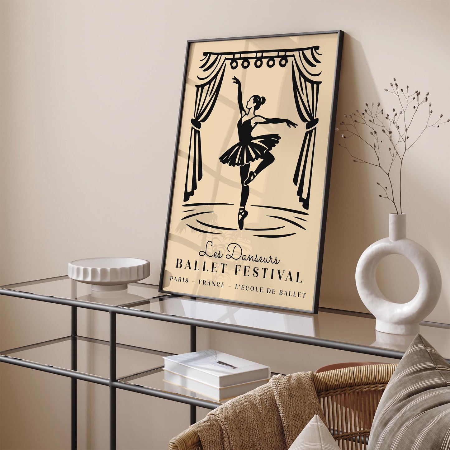 Les Danseurs Paris Ballet Poster