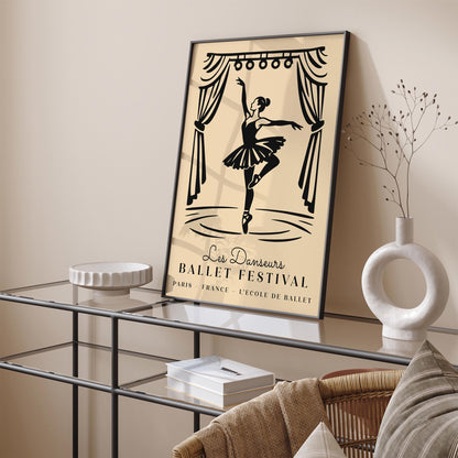 Les Danseurs Paris Ballet Poster
