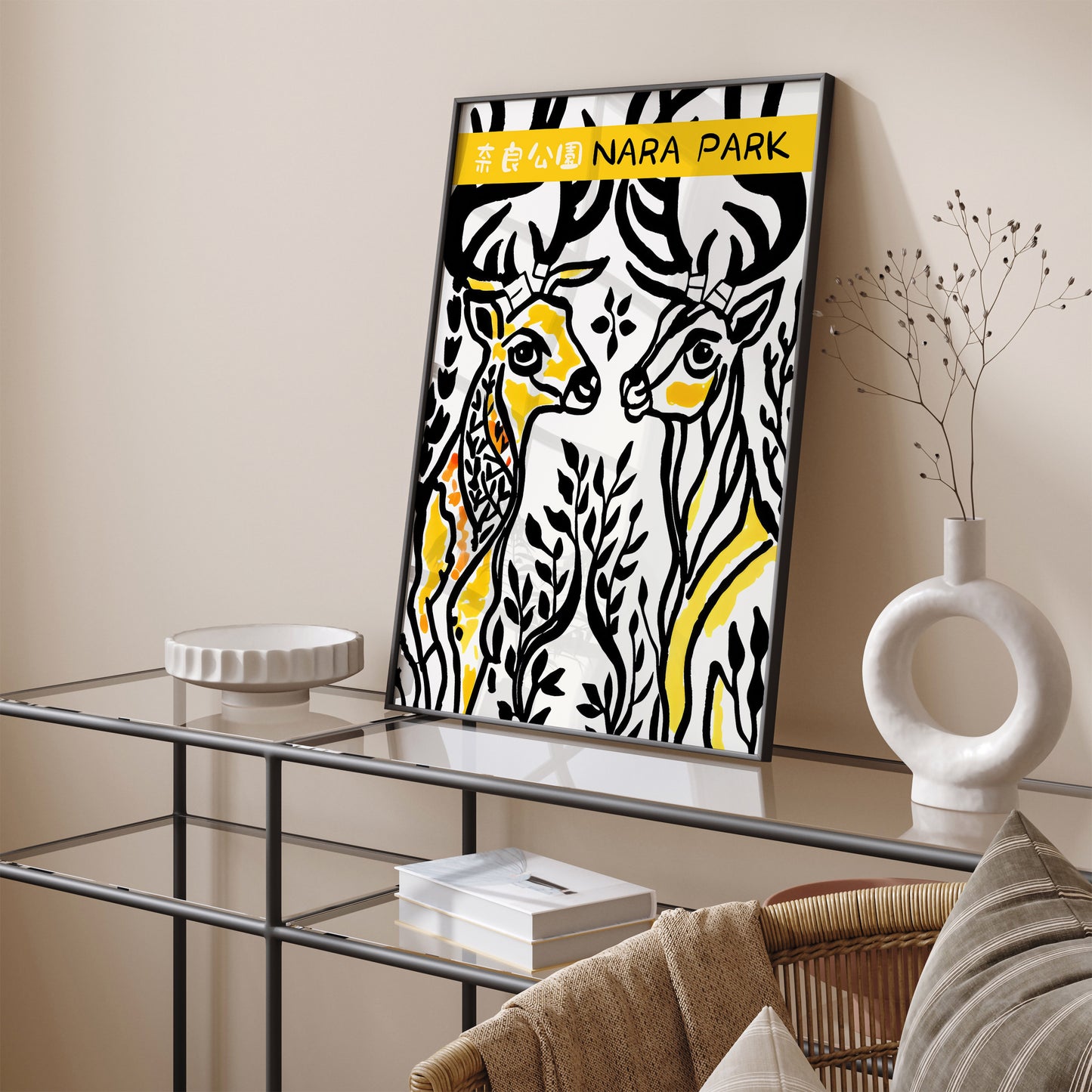 Nara Park - Japanese Deer Park Poster