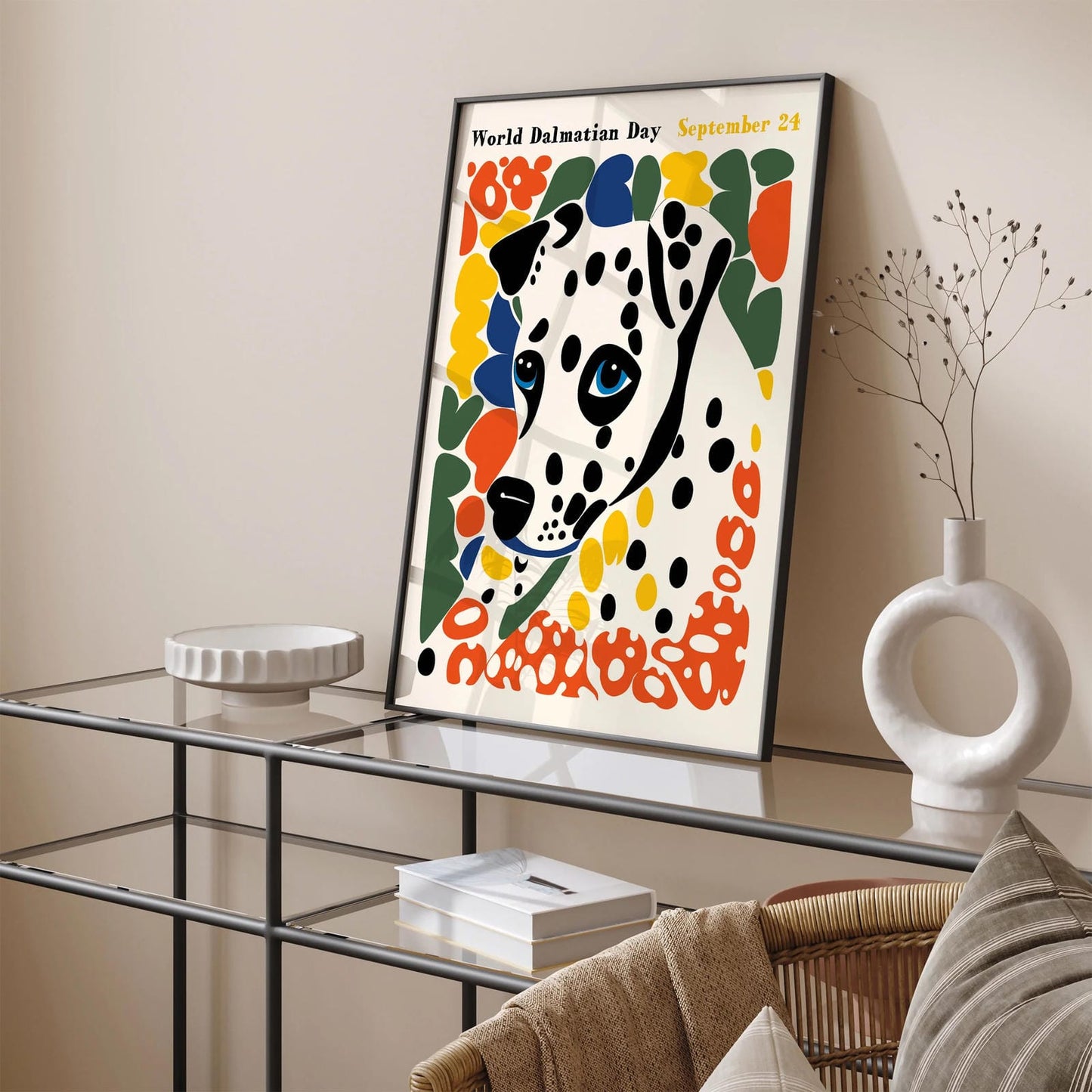 World Dalmatian Day Colorful Poster