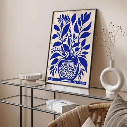 Italy La Dolce Vita Botanical Poster