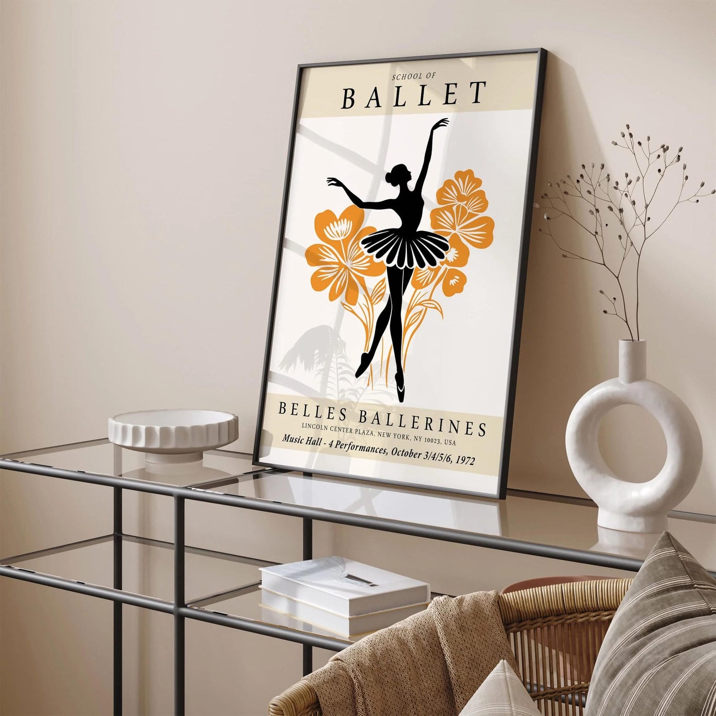 School of Ballet NYC Dance Poster