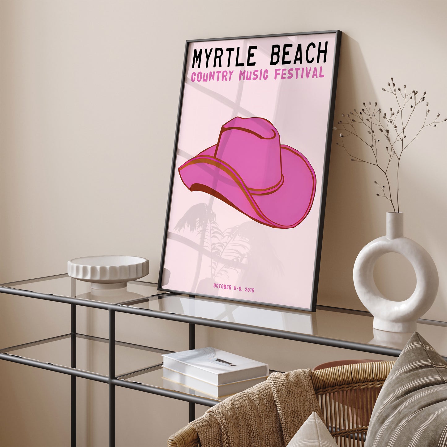 Mytle Beach Country Festival Poster