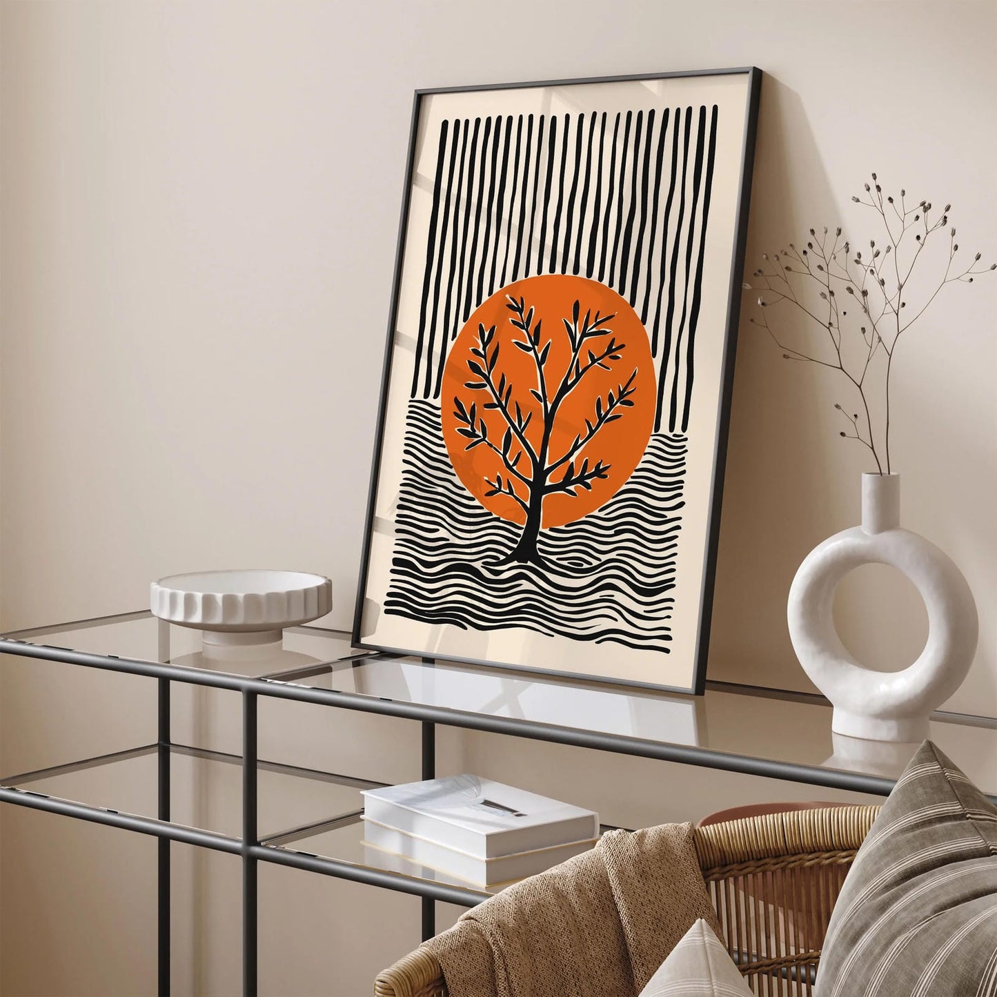 Spooky Tree Art Print 2024