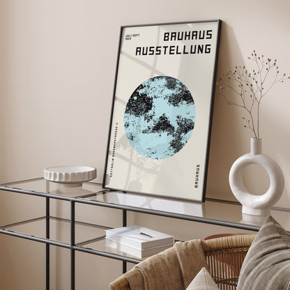 Minimalist Bauhaus Exhibition Poster