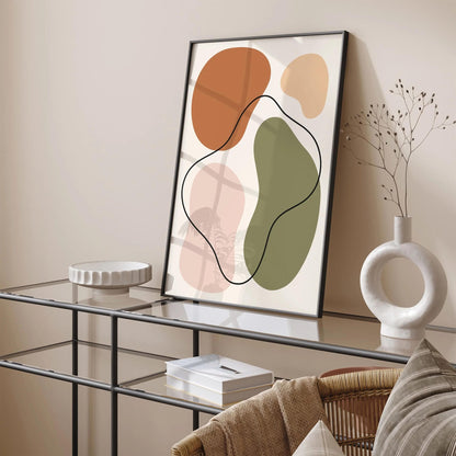 Trendy 2025 Abstract Modern Wall Art Print