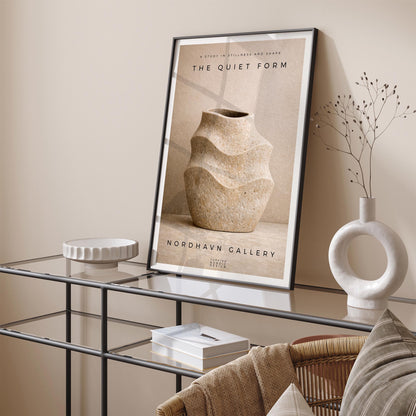 Scandinavian Sculpture Exhibition Poster