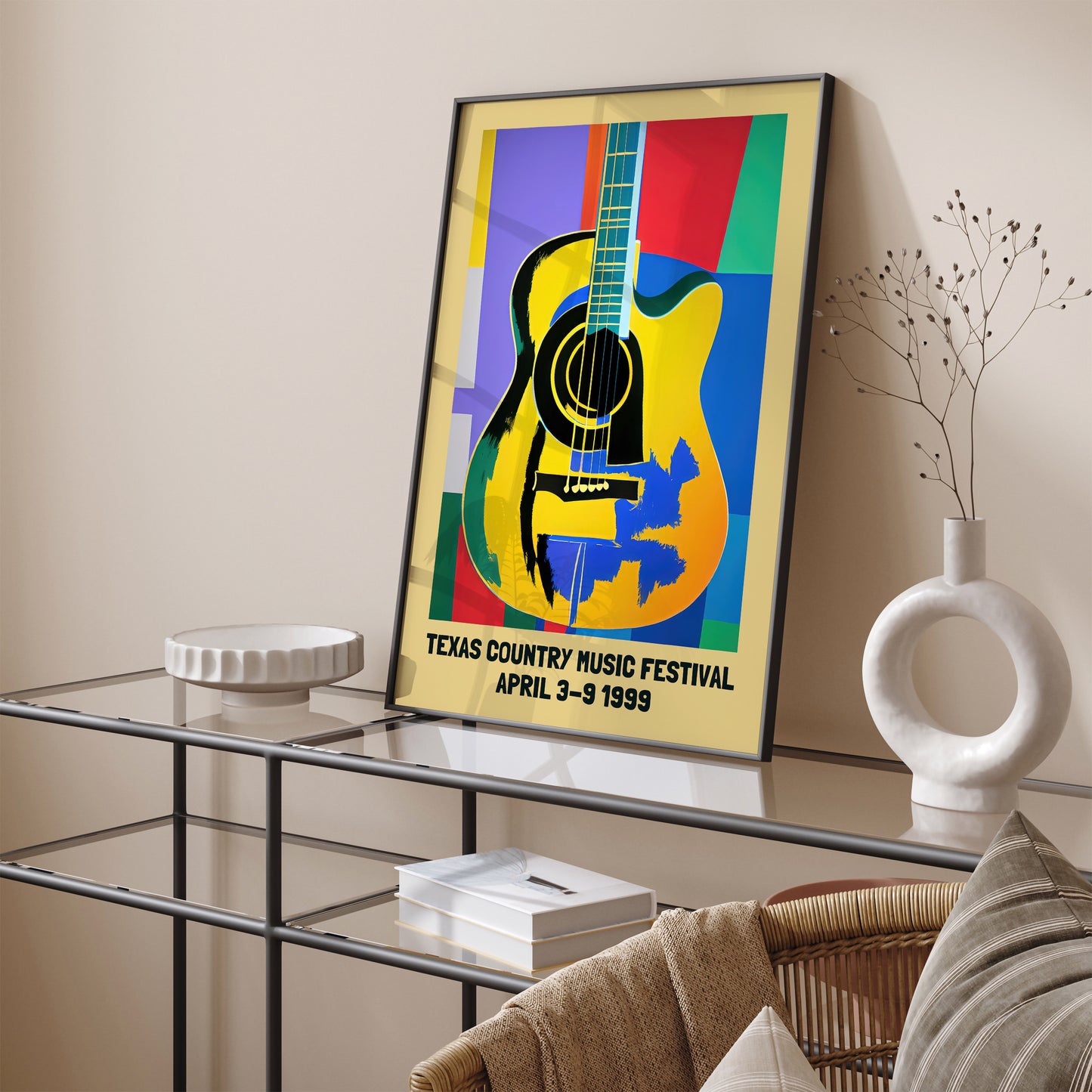 Texas Country Music Festival 1999 Poster