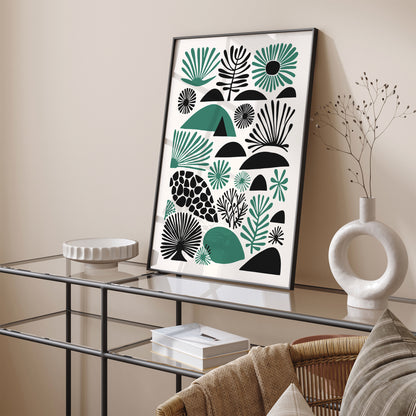 Modern Aesthetic Nature Art Print