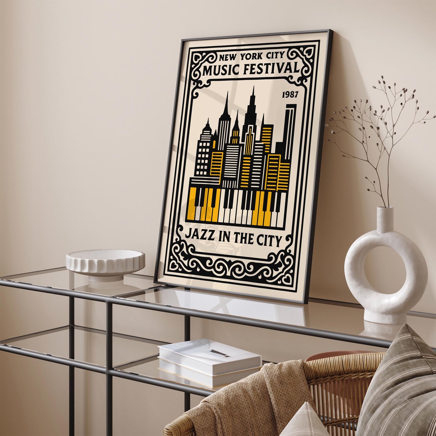 Jazz in the City NYC Poster