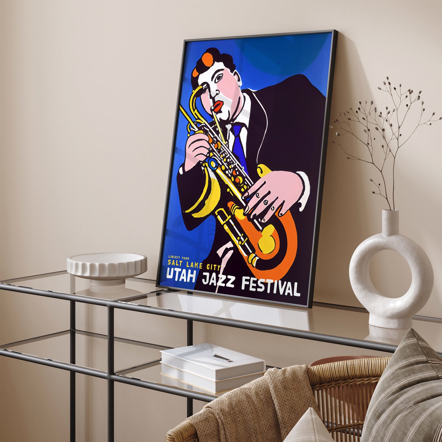 Utah Jazz Festival Poster