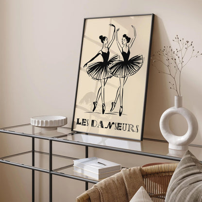 Les Danseurs Ballerinas Poster