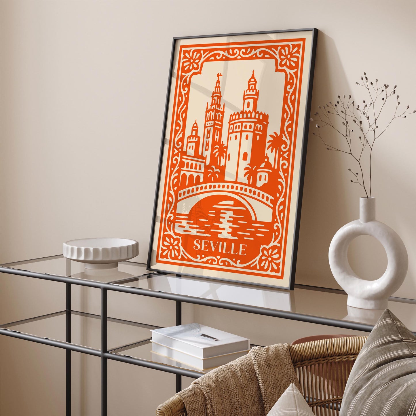 Orange Seville Travel Poster.jpg