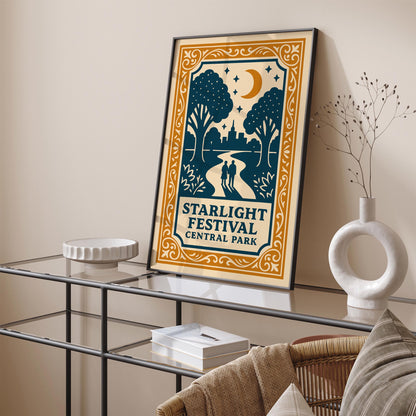 Starlight Festival Central Park NYC Poster