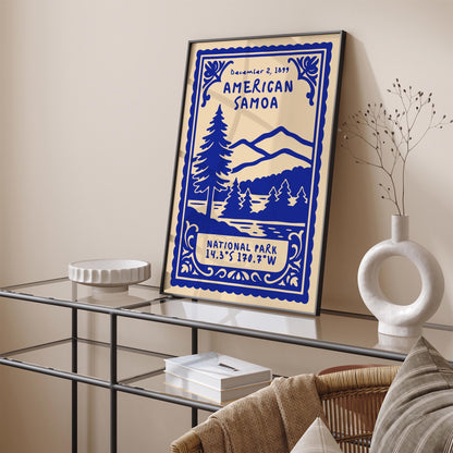 American Samoa National Park Poster