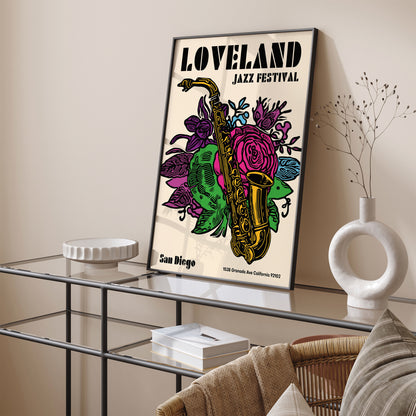 Loveland Jazz Festival Poster