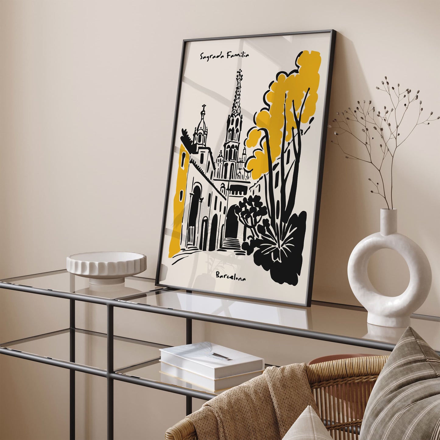 Barcelona Sagrada Familia Wall Art Print