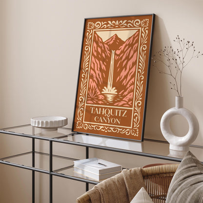 Tahquitz Canyon Palm Springs Poster