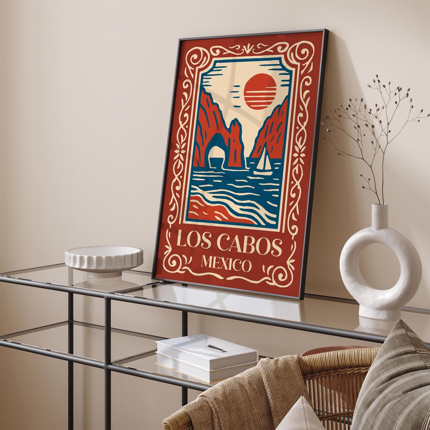 Los Cabos Mexico Travel Poster