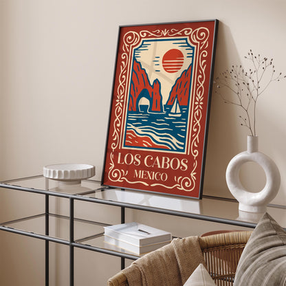 Los Cabos Mexico Travel Poster