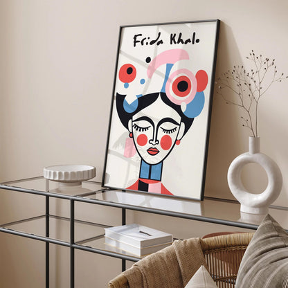 Frida Khalo Portrait Art Print 2025