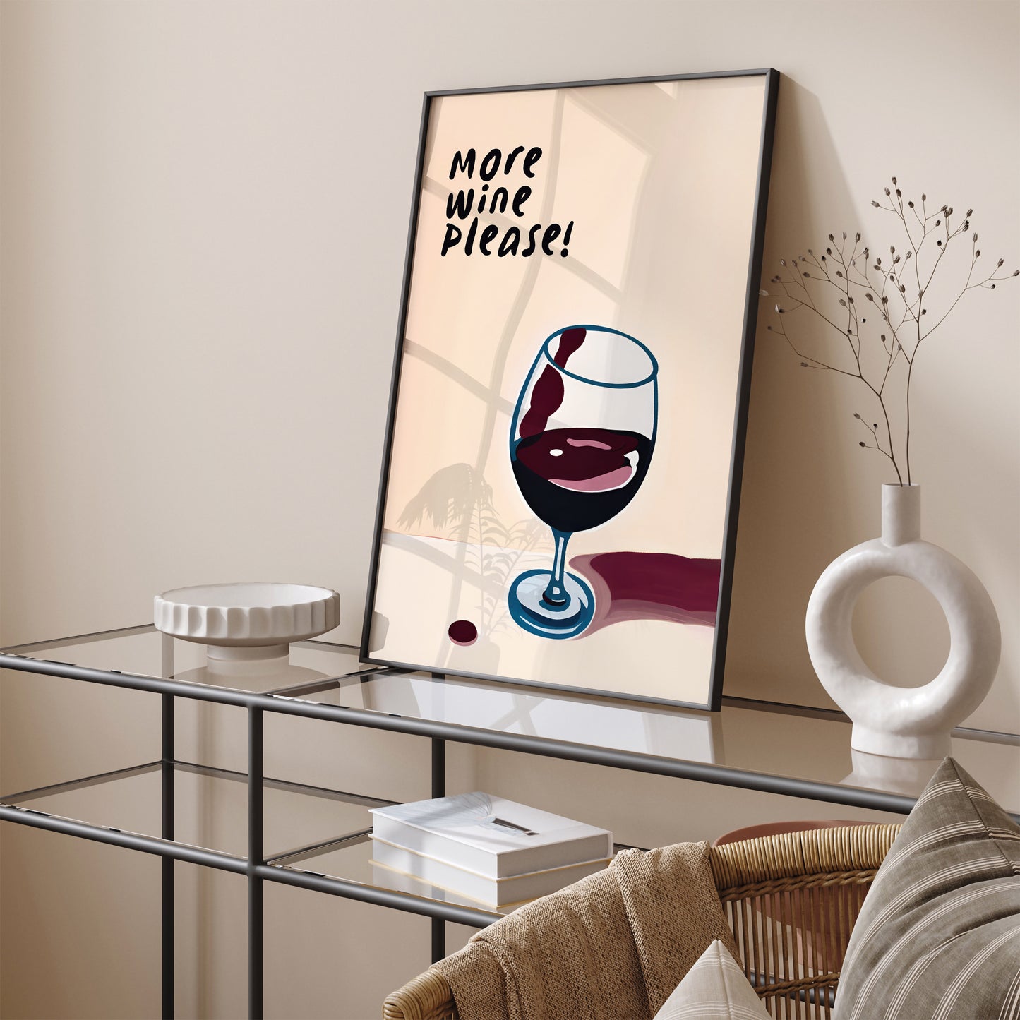 More Wine Please - Suble Art Print