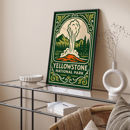 Yellowstone National Park Poster