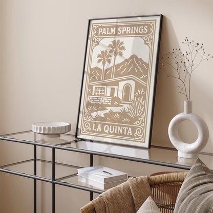 Palm Springs La Quinta Poster