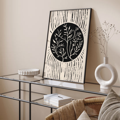 Rustic Abstract Nature Wall Art