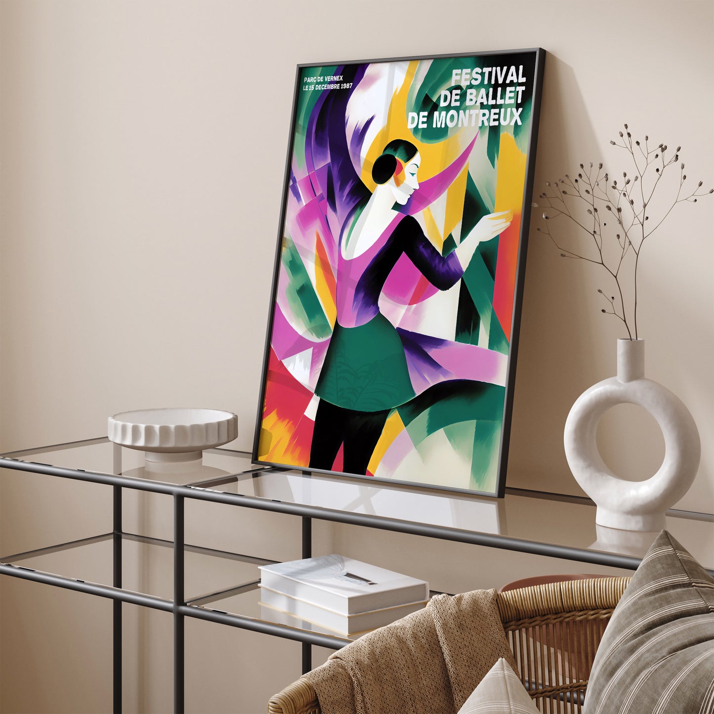 Festival De Ballet French Ballerina Poster