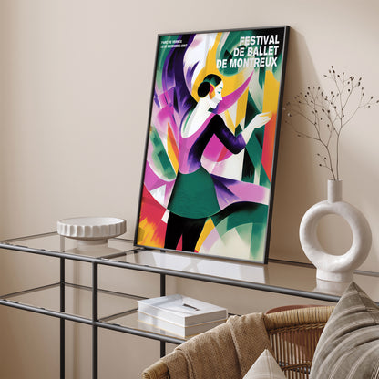 Festival De Ballet French Ballerina Poster